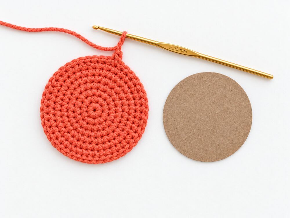 Part 1 · Body (coral) · Rnd 5 · (inc, 3 sc) × 7